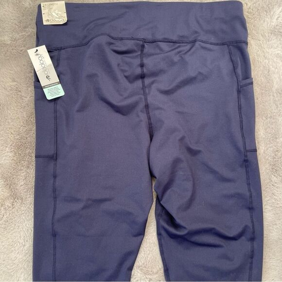 ✨ NWT Ideology High Rise 7/8 Leggings w/ Pockets – Size 2X Indigo Sea - Picture 7 of 10